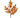 Regency Glitter Laurel Leaf Spray Orange 30" - Artificial Non-Flowering Plants Silk