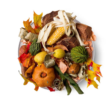 Pumpkin Spice Bag Potpourri by Aromatique; autumn dried botanicals with corn, gourds, and colorful leaves.