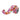 Multicolor Lollipop Swirls Ribbon on a spool, 2.5 in x 10 yd, by Farrisilk