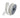 Ribbon: Silver baguette-trim ribbon by Farrisilk, .75 in x 5 yd, metallic beaded trim.