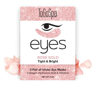 ToGo Spa Rose Gold Eyes - Skin Care Masks & Peels Candles/Fragrance