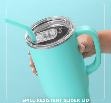 Mega Mug 40oz- Fanzone Black + Yellow