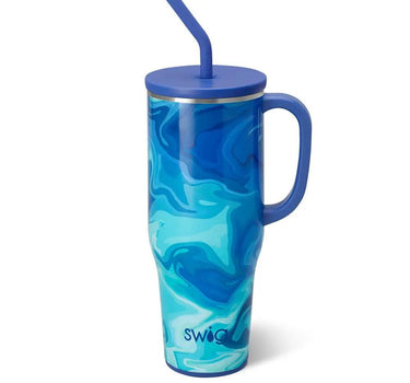 Swig Mega Mug 40oz- Blue Lagoon - Drinkware Merchandise