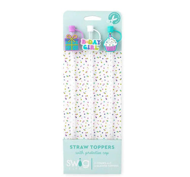 Swig Straw Topper Set- Make A Wish - Drinkware Merchandise
