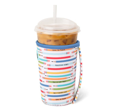 Iced Cup Coolie 22oz- Teacher Life