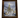 Christmas Village Wall Art With Frame, A&B framed print of a snowy village with a lit tree in a dark wood frame.