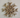 Wood Snowflake Ornament by A&B, natural rustic wood with geometric snowflake design.
