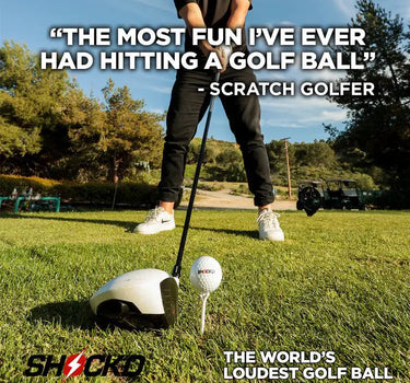Wholesale Gift Experts Shock'd Golf Balls - Incognito - Golf Balls Merchandise
