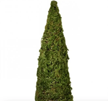 Regency Mossed Cone Tree 24" - Silk