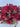 GSC Mum Bush Burgundy 15.5" - Artificial Flora Hanging Basket & Porch Pots