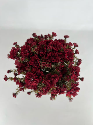 Mum Bush Burgundy 15.5"