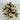 GSC Mum Bush Cream 15.5" - Artificial Flora Hanging Basket & Porch Pots