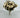 GSC Mum Bush Cream 15.5" - Artificial Flora Hanging Basket & Porch Pots