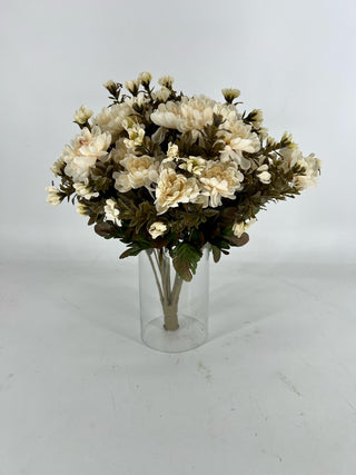 Mum Bush Cream 15.5"