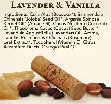 Bee Bella Bee Bella Lip Balm Lavender Vanilla - Lip Balms Bath & Body