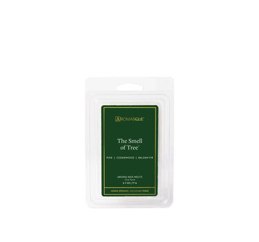 The Smell of Tree wax melts by Aromatique, pine cedarwood balsam fir scent, 2.7 oz
