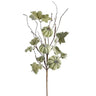 Allstate Pumpkin Spray Green 17.5" - Artificial Non-Flowering Plants Silk