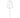 Beaded Gumdrop Pick Clear Silk by Allstate, 20-inch stem
