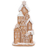 Allstate Snowed Gingerbread House Brown/White 8" - Seasonal & Holiday Decorations Merchandise