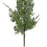 Silk Juniper Spray Blue, 18in, green foliage with blue berries by Select
