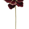 Select Velvet Magnolia Spray Burgundy 20" - Artificial Flowering Plants Silk