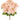 Silk poinsettia bush, pink, 26-inch tall, Select brand, six blooms