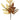 Select Laurel Leaf Ruscus Leaf Pick, silk leaves in gold and brown, 16in decorative foliage.