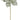 Beaded sequin magnolia stem silk platinum Select 20-inch