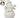 Lit snowman figurine by Allstate holding a wreath, white glitter, battery-operated lights, 7.75 in high.