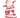 Red-White Glittered Santa figurine, 5.5-inch tall, holiday merchandise