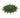 Willow Pine Round Placemat, silk, green, 18in, Allstate