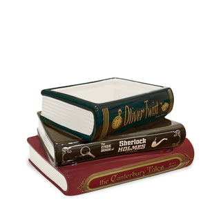 Sherlock Stacked Book Planter