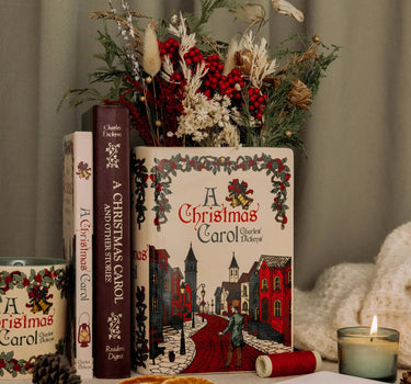 A Christmas Carol Large Book Vase