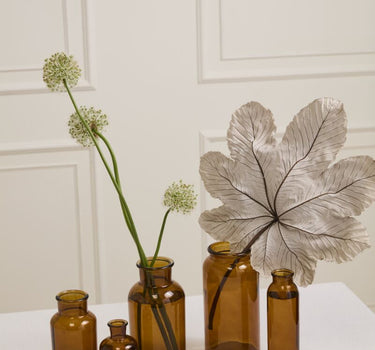 Amber Billie Bottle 3.25" x 6.25"