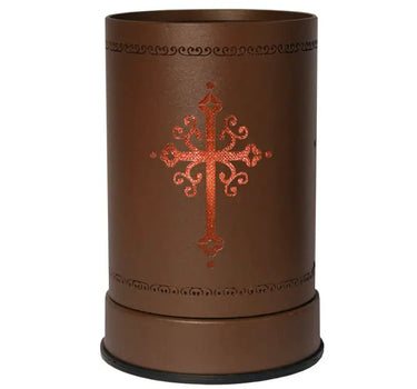 Scentchips Antique Cross Touch Warmer 6.5" - Candle & Oil Warmers Candles/Fragrance