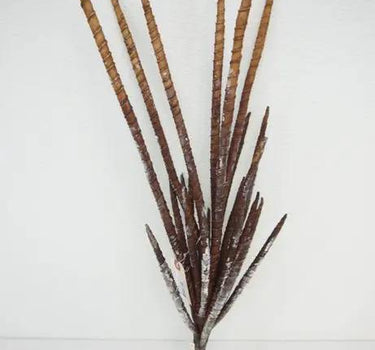 Supreme Bamboo Willow Bush Brown - Artificial Non-Flowering Plants Silk