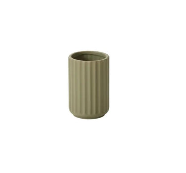 Accent Decor Beam Vase Green 4" x 6" - Vases Merchandise