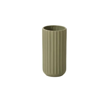 Accent Decor Beam Vase Green 4" x 8" - Vases Merchandise