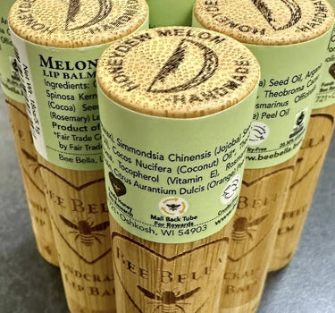 Bee Bella Bee Bella Lip Balm Honeydew Melon - Lip Balms Bath & Body