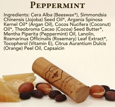 Bee Bella Bee Bella Lip Balm Peppermint - Lip Balms Bath & Body