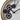A&B Black And White Gear Clock 15.5"D - Wall Clocks Merchandise