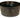 SNK Black Metal Dish Garden Container 8.5" x 4" - Planters Merchandise