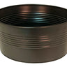 SNK Black Metal Dish Garden Container 8.5" x 4" - Planters Merchandise