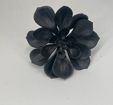 Sullivans Black Succulent Pick - Uncategorized Silk