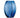 Diamond Star Blue Glass Leaf Vase 11.8"H - Vases Merchandise