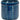 Melrose Blue Terracotta Container (3 Sizes) 5-7.5" - Vases Merchandise