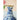 A&B Blue-White Chinoiserie Flower Vase with Gold Accent 9.5"D x 16" - Vases Merchandise