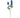 Allstate Bluebonnet Spray Blue 20" - Artificial Flowering Plants Silk