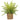 Allstate Boston Fern In Basket 15" - Artificial Non-Flowering Plants Silk