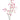 AmBest Bouvardia Spray Pink 36" - Artificial Flowering Plants Silk
